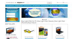Desktop Screenshot of bluelightshield.com